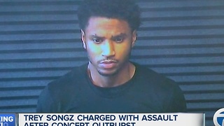Singer Trey Songz charged with assault after concert outburst