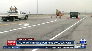 How to prepare for fire evacuations