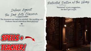 Hogwarts Legacy NEWS - 4 Spells + Professor REVEALED!