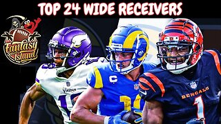 Top 24 Wide Receiver Rankings | Fantasy Sports Island, Ep. 83