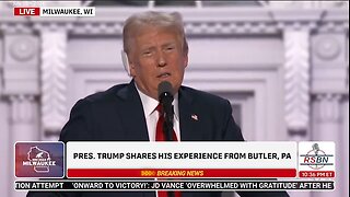 Donald J. Trump | Donald J. Trump's Full RNC Speech | “I’m not supposed to be here,” Donald Trump says. “YES YOU ARE!” The crowd cheers - 7/18/24