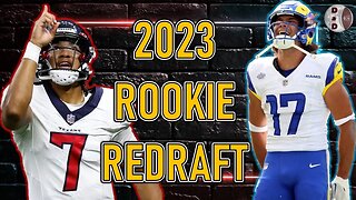 RERANKING the NFL 2023 Rookies for Dynasty Fantasy Football - WR/TE