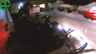 New Snowmobile! | Yamaha Phazer 500 First Ride