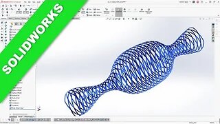 Einfacher Stent - Simple Stent - SolidWorks 2023 Training - Part Design