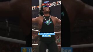 🤨 The People’s Elbow On Mr Beast 🤣🤼‍♂️😳 Karthik the Artist 🎮 WWE2K23