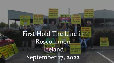 First Hold The Line in Roscommon - September 17, 2022
