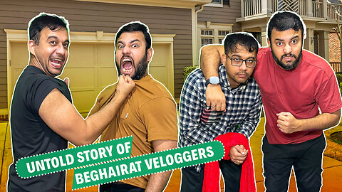 Untold Story of Beghairat Vloggers #entertainment 🤑🤣