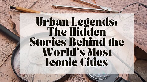 Urban Legends: The Hidden Stories Behind the World’s Most Iconic Cities