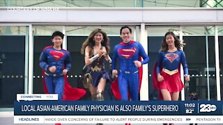 Local Asian-American Family Physician is Also Family's Superhero