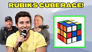 JAKE MILLER and ZACH Race to Solve a Rubik's Cube! 🏁