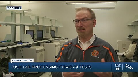 OSU Lab Processing COVID-19 Tests