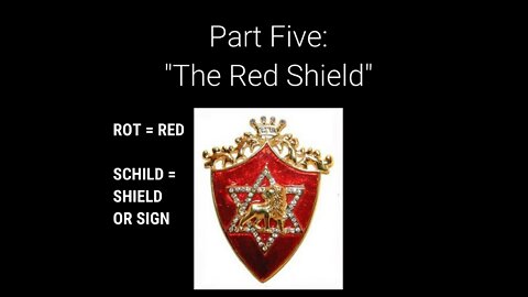 WHAT ON EARTH HAPPENED - PART FIVE: ''THE RED SHIELD'' the KABALAH and more