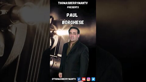 Paul Borghese Interview coming soon! #subscribe #PaulBorghese #Actor #Director #Producer #Trailer