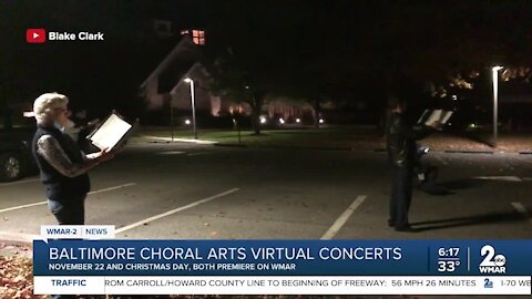 Baltimore Choral arts virtual concerts