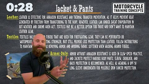 Choosing the Right Jackets & Pants for Motorcycle Riding - MTC Minute