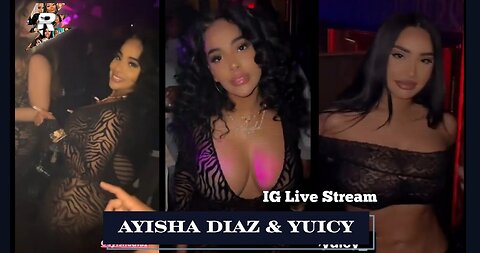 Ayisha Diaz & Yuicy dancing with the girls at the club