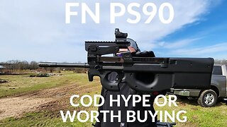 THE FN PS90!!!!! (First shots and review)