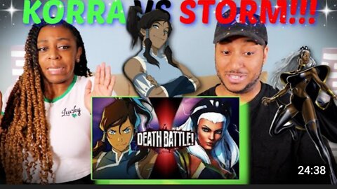 Death Battle! "Korra VS Storm (Avatar VS Marvel)" REACTION!!!