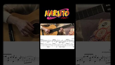 Naruto - Sadness and Sorrow (tabs/notes) / Наруто - Грусть и Печаль (табы/ноты) #shorts