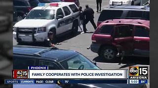 Family calls for police termination, cooperating with investigation