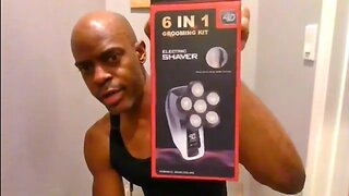 6 in 1 Grooming Kit Electric Shaver -part 1 { just the shaver}