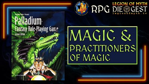 [76-1.1] - Read through PALLADIUM FANTASY ROLE-PLAYING GAME (2E) - Magic & Magic O.C.C.s