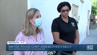 Phoenix Mayor, Police Chief join Black Mother's Rally