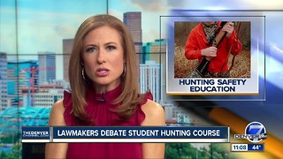 Colorado bill under consideration would require most 7th-graders to take hunter safety course