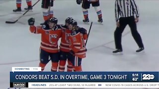 Condors beat S.D. in overtime, force game 3