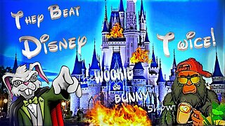 The Wookie and Bunny Show! They Beat Disney...TWICE!