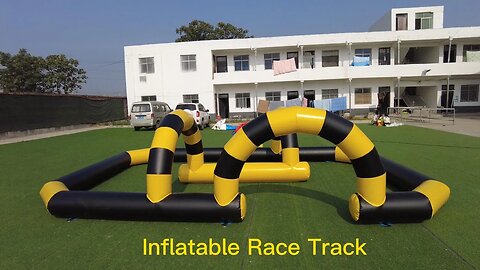 Inflatable Race Track #inflatable manufacturer#factorybouncehouse #factoryslide #bounce #inflatable