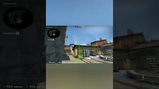 CSGO Smoke from B site to bottom banana