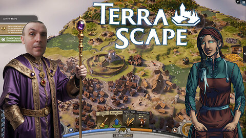Is It A Bird? A Plane? No, It's My Amazing Kingdom In The Sky! Let's Play TerraScape!