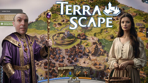 Is It A Bird? A Plane? No, It's My Amazing Kingdom In The Sky! Let's Play TerraScape!