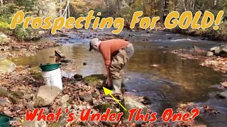 Gold Prospecting + Back To Creek Between 2 Mountains + ASR Mini Sluice Run