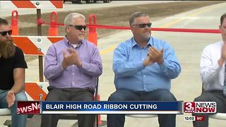 Blair High Road Ribbon Cutting