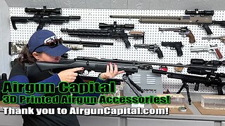 AE22 - Airgun Capital in the Studio- 3D Printed Upgrades, Moderators, & Accessories for your Airguns