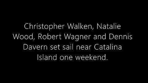 Christopher Walken & a Dead Girl