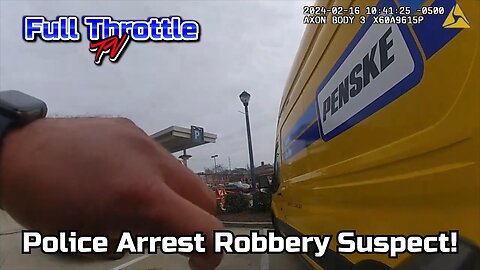 Police Arrest Robbery Suspect!