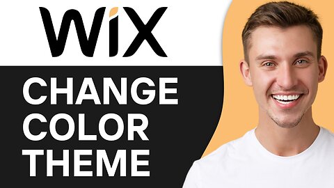 HOW TO CHANGE WIX COLOR THEME