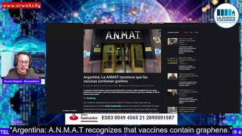 Argentine government agency admits COVID vaccines contain graphene oxide