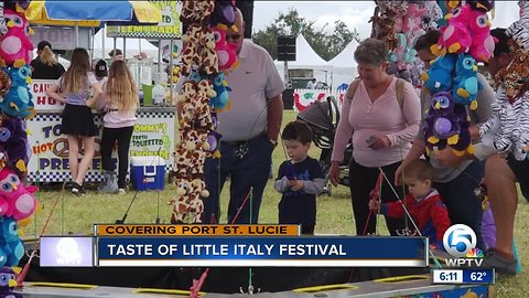 Taste of Little Italy festival held in Port St. Lucie
