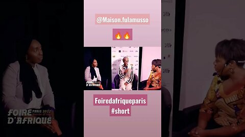 🔍 interview de Maison Fula Musso ✨ #shorts
