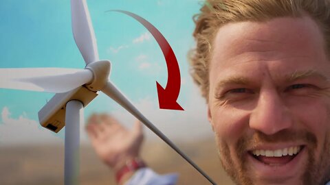 35,000 Volt Wind Energy (Up Close Turbine Tour)