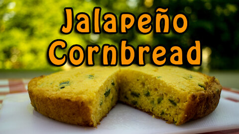 Dutch Oven Jalapeño Cornbread