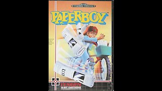 Paperboy Sega Mega Drive Genesis Review
