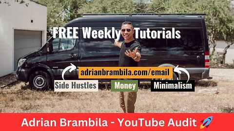 How to Grow and Scale on YouTube - Adrian Brambila Audit