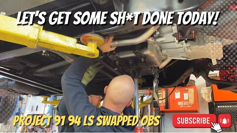 Let’s Get Some Sh*T Done On This LS Swapped Chevy OBS! #ls