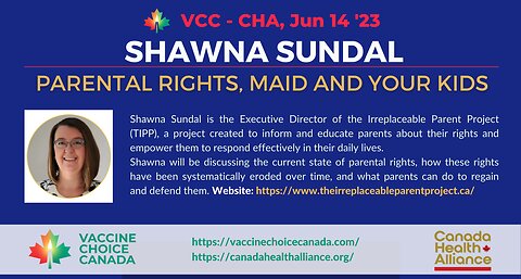 Parental Rights, M.A.I.D. & Your Kids - Shawna Sundal
