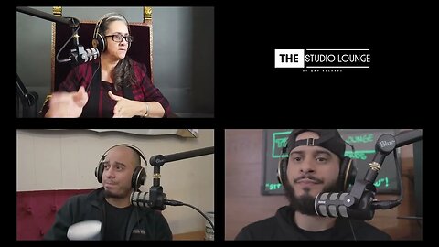 Fela & Calo Talk To Rev. Gladys V. Torres | The Studio Lounge Podcast Episode 9 | By QMP Records